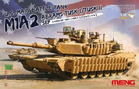 M1A2 Abrams MBT (1/35 Scale) Plastic Military Model Kit