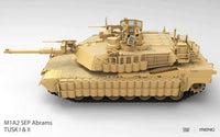 M1A2 Abrams MBT (1/35 Scale) Plastic Military Model Kit