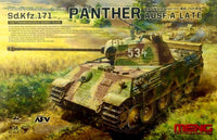 Sd.Kfz.171 Panther Ausf A Late (1/35 Scale) Plastic Military Model Kit