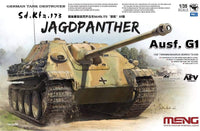 Sd.Kfz.173 JAGDPANTHER Ausf. G1 (1/35 Scale) Plastic Military Model Kits