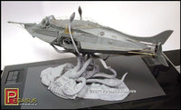 The Nautilus Submarine with Squid Base (1/144 Scale) Sci Fi Model Kit