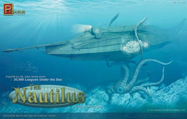 The Nautilus Submarine with Squid Base (1/144 Scale) Sci Fi Model Kit