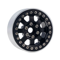 B1 Aluminum Black 1.9 Beadlock 9mm Hubs