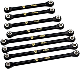 Brass Chassis Links Set Alloy Rod Linkage Kit for 1/18 Traxxas TRX-4M