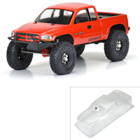 1997 Dodge Dakota Clear Body for 12.3” (313mm) Wheelbase Scale Crawlers