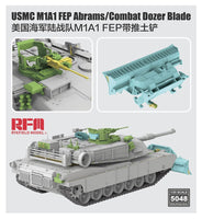 USMC M1A1 FEP with Combat Dozer Blade (1/35 Scale) Plastic Military Model Kit