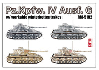 Panzer IVG with WinterKetten (1/35 Scale) Plastic Military Model Kit