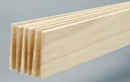 Balsa 1/4 X 3 X 36 Tapered