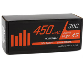 450mAh 4S 14.8V 30C LiPo Battery; IC2