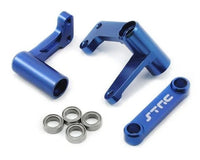 STRC Bellcrank Steering Set for TRA 2WD Blue