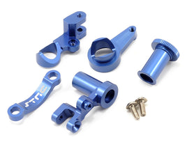 Aluminum Steering Bellcranks Slash 4x4 (BLUE)