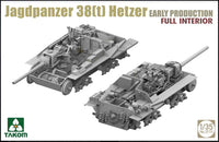 Jagdpanzer 38(t) Hetzer Early (1/35 Scale) Plastic Military Model Kit