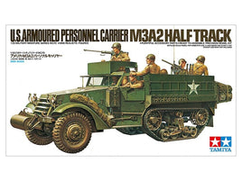 U.S. M3A2 Personnel Carrier M3A2 Half Track (1/35 Scale) Plastic Military Model Kit