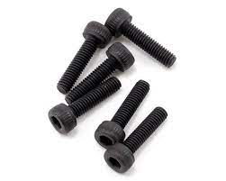 Head Screws, 3x12mm Cap-Head Machine (Hex Drive) (6)