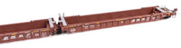 NSC Articulated 3-Unit 53' Well Car BNSF Railway #211547 (brown, white)