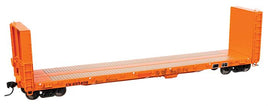 50' CC&F Bulkhead Flatcar - Ready to Run - Canadian National #603409 (orange)