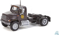 International(R) 4900 Single-Axle Semi Tractor Only Assembled United Parcel Service (Modern Shield Logo; brown, yellow)