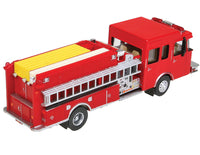 Heavy-Duty Red Fire Engine