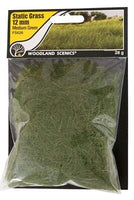 Static Grass Field System Medium Green 1/2" Fibers