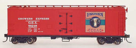 YesterYear Models Billboard GEX Refrigerator Car - Longhorn Red