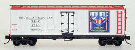 YesterYear Models Billboard GEX Refrigerator Car White