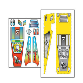 Track Twister Template with Decals