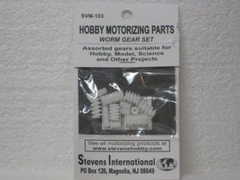 Assorted Plastic Worm Gear Set