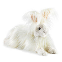 Angora Rabbit Hand Puppet