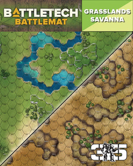 BattleTech Battle Mat: Grasslands Savanna