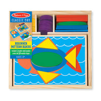 Wooden Beginner Pattern Blocks