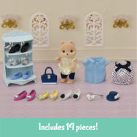 Calico Critters Fashion Playset Shoe Shop Collection