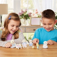 Calico Critters Flora Rabbit Family