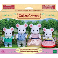 Calico Critters Marshmallow Mouse Family