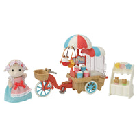 Calico Critters Popcorn Delivery Trike