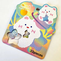 Cloud Bear Sticker Bag