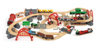 Deluxe Railway Wooden Train Set