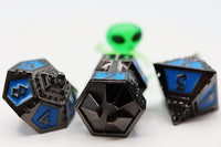 Dice 51: Kepler-452b - Metal Polyhedral Dice Set (7)