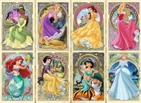 Disney Art Nouveau Princess (1000 Piece) Puzzle