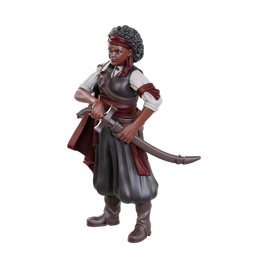 Dungeons and Dragons Nolzur's Marvelous Miniatures: W23 Ansalon Human Rogue