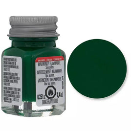 Flat Beret Green Enamel Paint 0.25oz