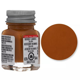 Flat Brown Enamel Paint 0.25oz