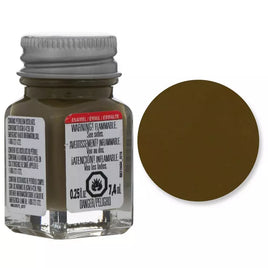 Flat Olive Drab Enamel Paint 0.25oz