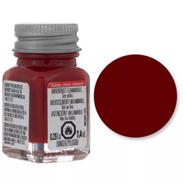 Gloss Dark Red Enamel Paint 0.25oz