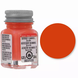 Gloss Orange Enamel Paint 0.25oz