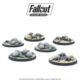 Fallout: Wasteland Warfare- Mirelurk Hatchlings & Eggs