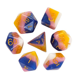 Fruit Taffy Polyhedral Dice Set (7)