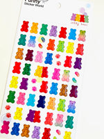 Gummy Bear Gel Stickers