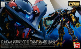 RG #24 Gundam Astray Gold Frame Amatsu Mina (1/144 Scale) Plastic Gundam Model Kit