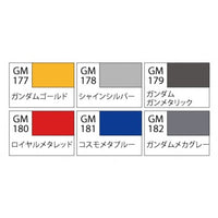 Gundam Markers Fine Edge Set 2- Metallics