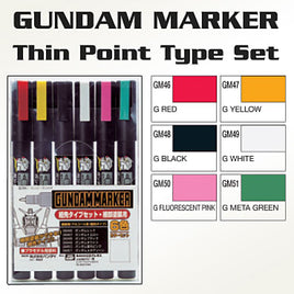 Gundam Marker F Edge Marker Set